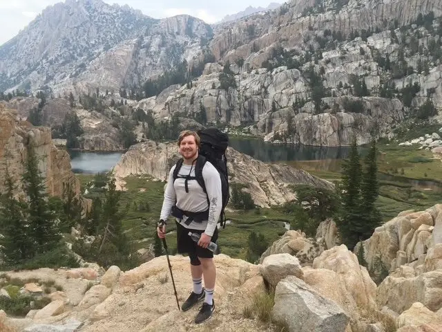 Erik Backpacking in the Sierra